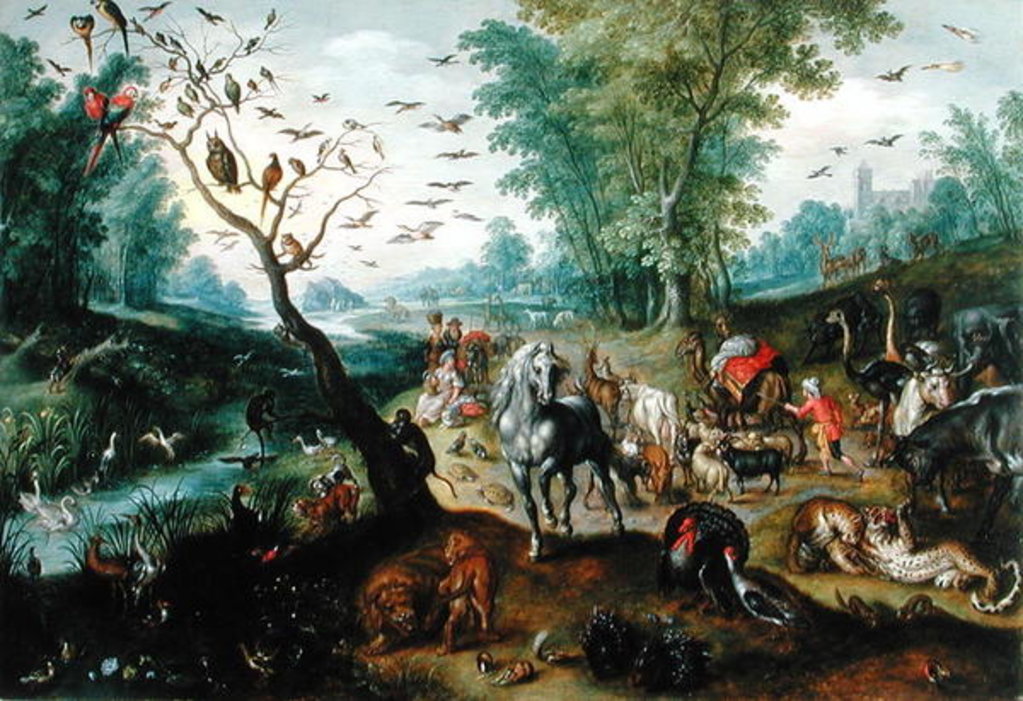 Detail of Noah's Ark by Jan the Elder Brueghel
