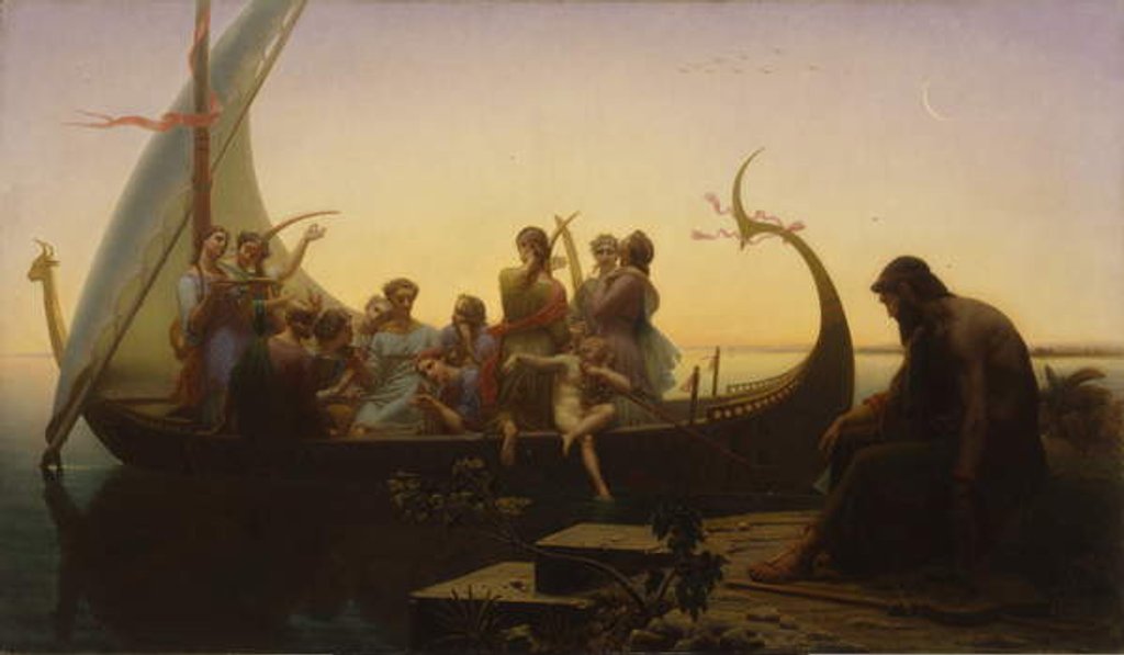 Detail of Lost Illusions, 1865-67 by Charles Gleyre