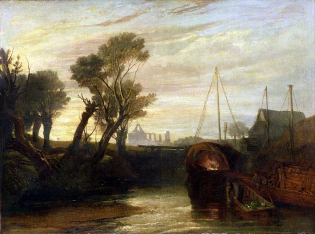 Detail of Newark Abbey, 1807 by Joseph Mallord William Turner