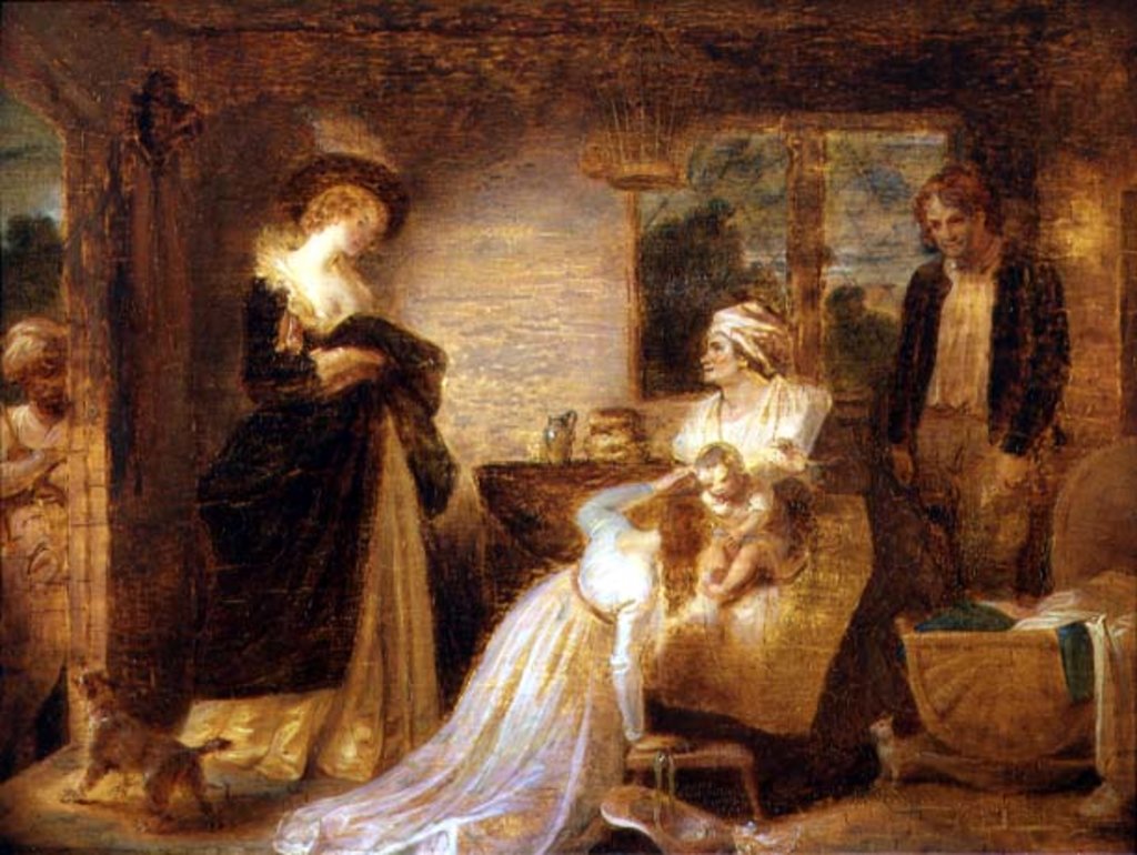 Detail of The Seven Ages of Man: The Infant c.1798-1801 by Robert Smirke