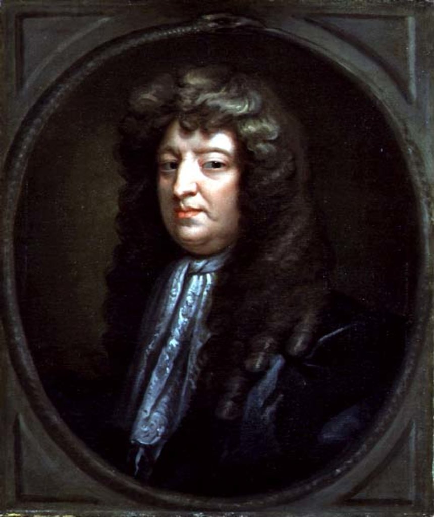 Detail of Samuel Butler c.1670-75 by Gerard Soest
