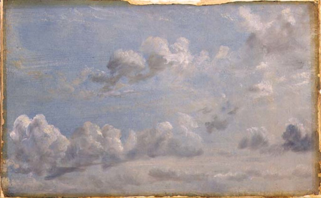 Detail of Study of Cumulus Clouds, 1822 by John Constable