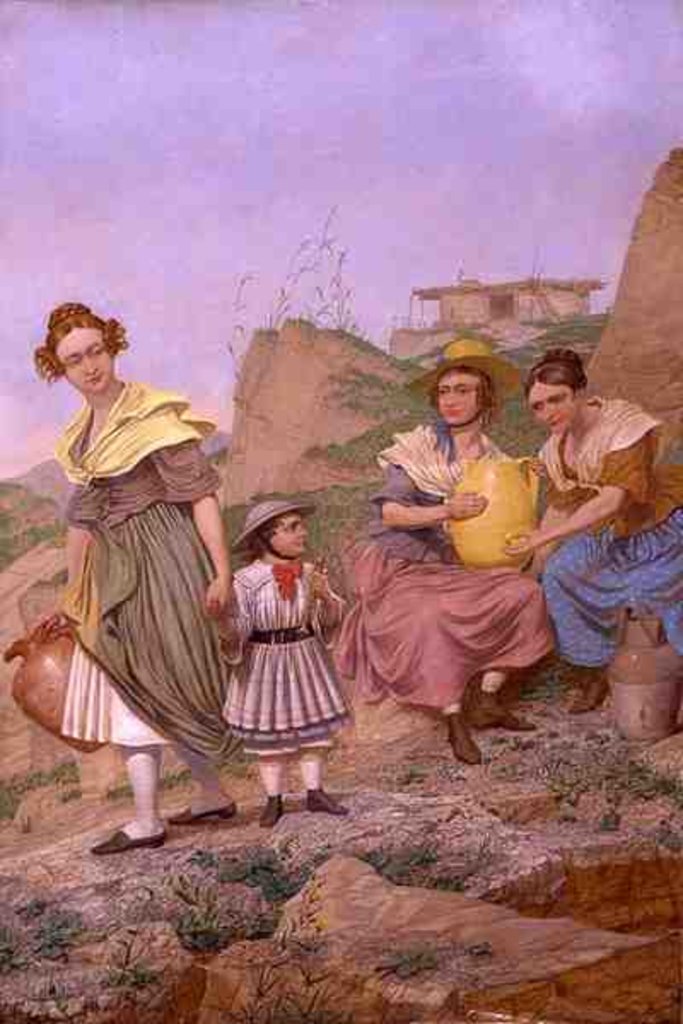 Detail of Negation, 1860 by Richard Dadd