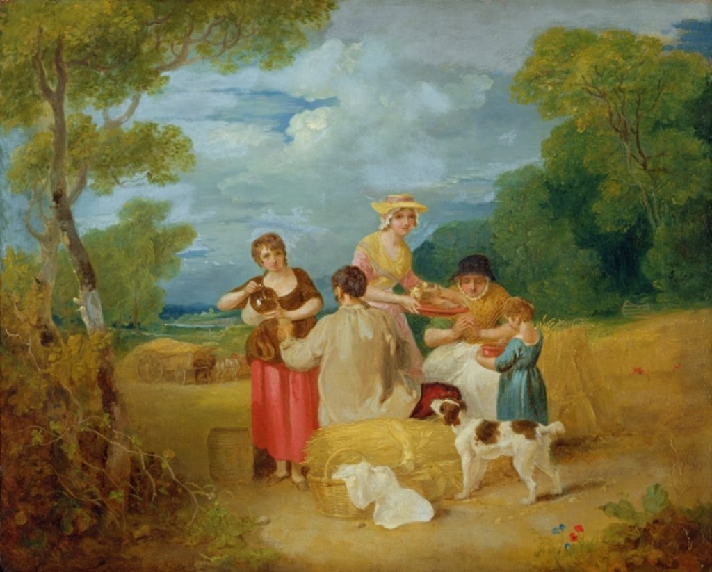 Detail of Noon, 1799 by Francis Wheatley