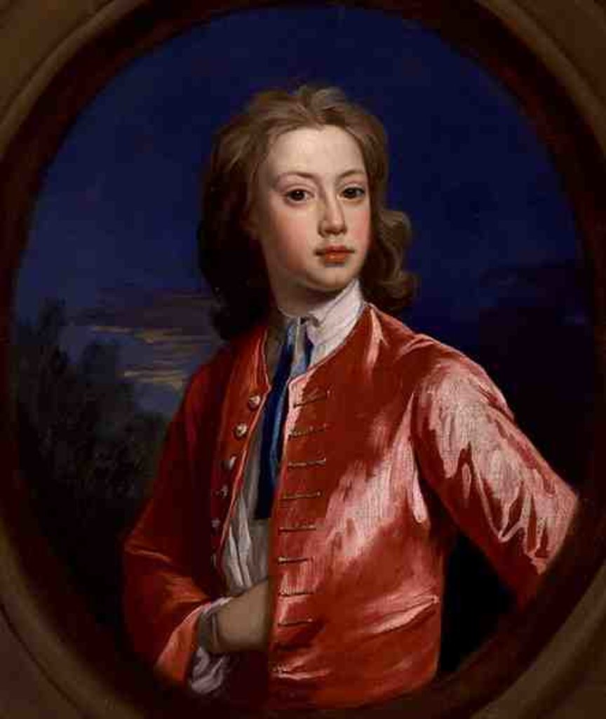 Detail of Nathaniel Seymour, c.1730-35 by Jonathan Richardson