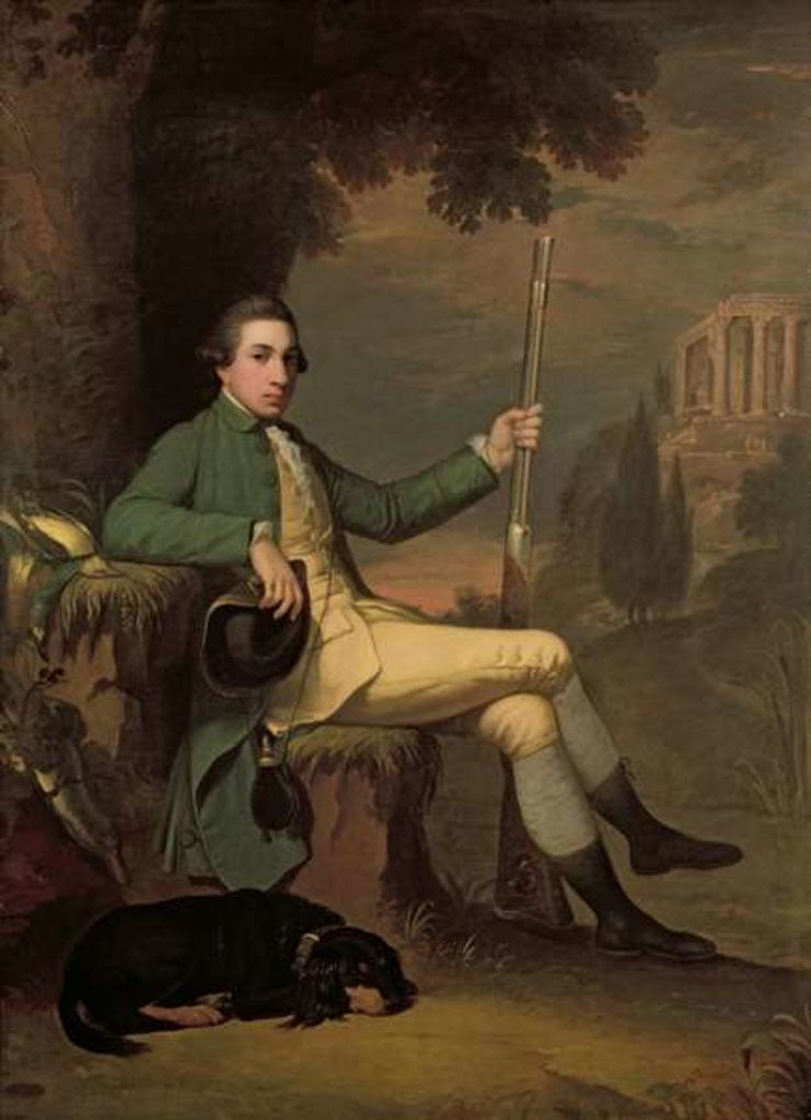 Detail of Thomas Graham, Baron Lynedoch c.1769 by David Allan