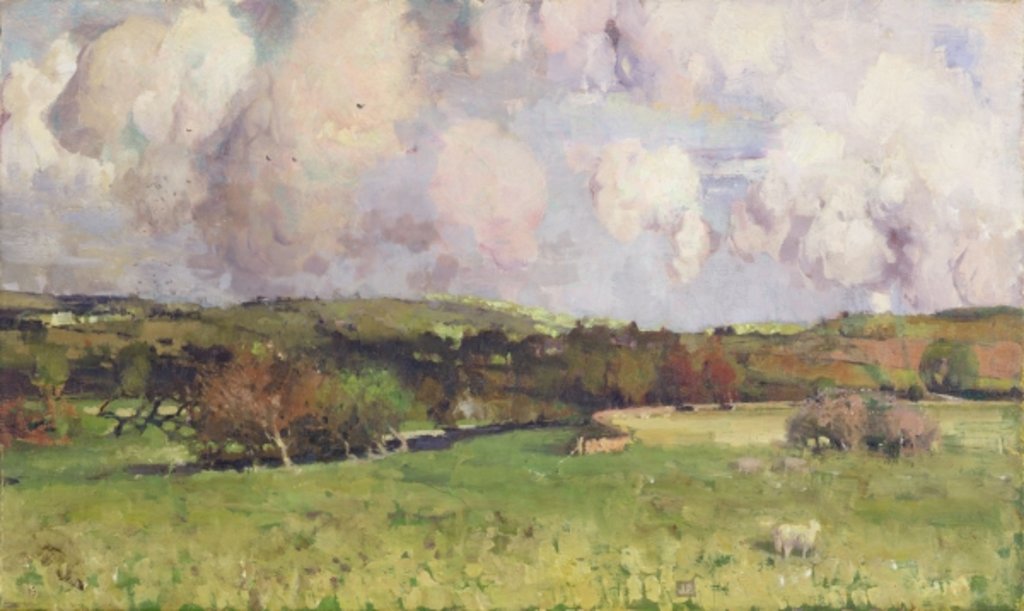 Detail of Castlefern, c.1890-95 by James Paterson