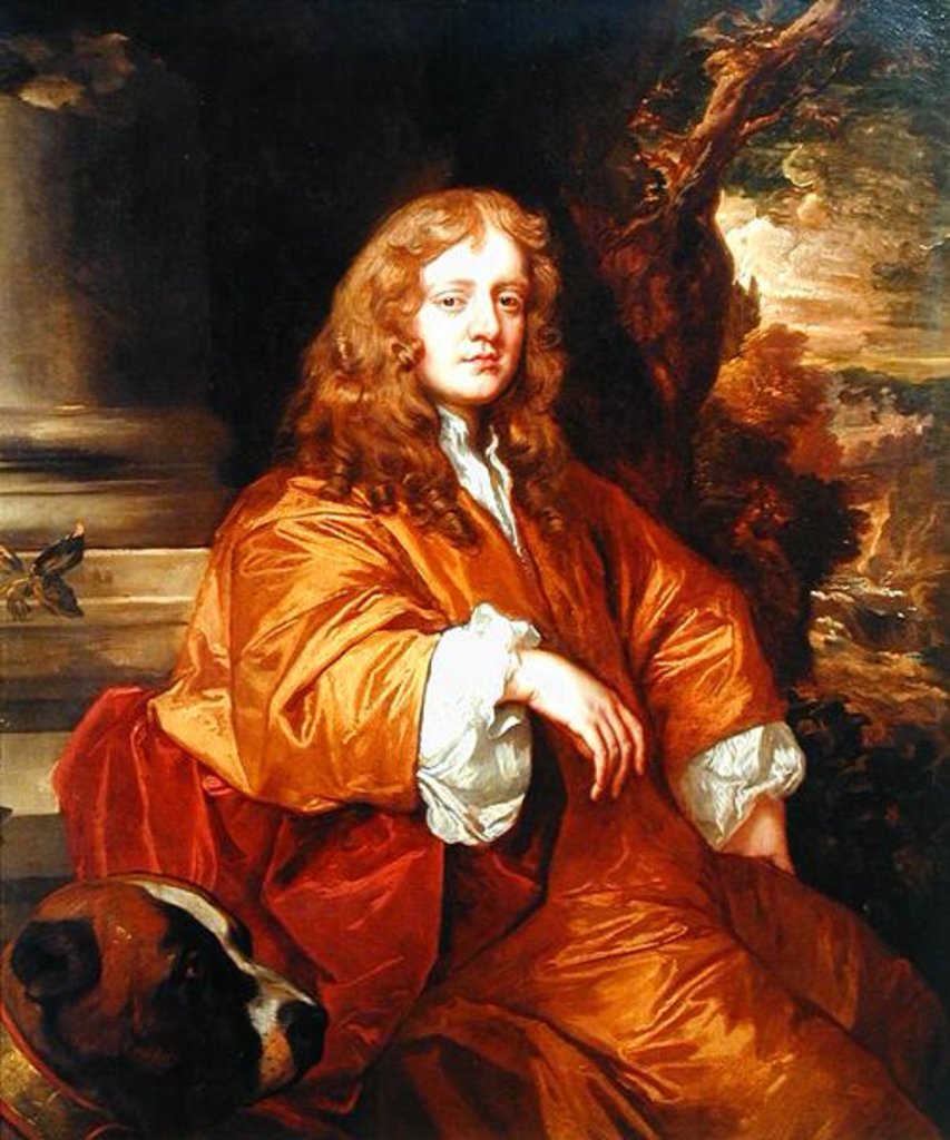 Detail of Sir Ralph Bankes, c.1660-65 by Peter Lely
