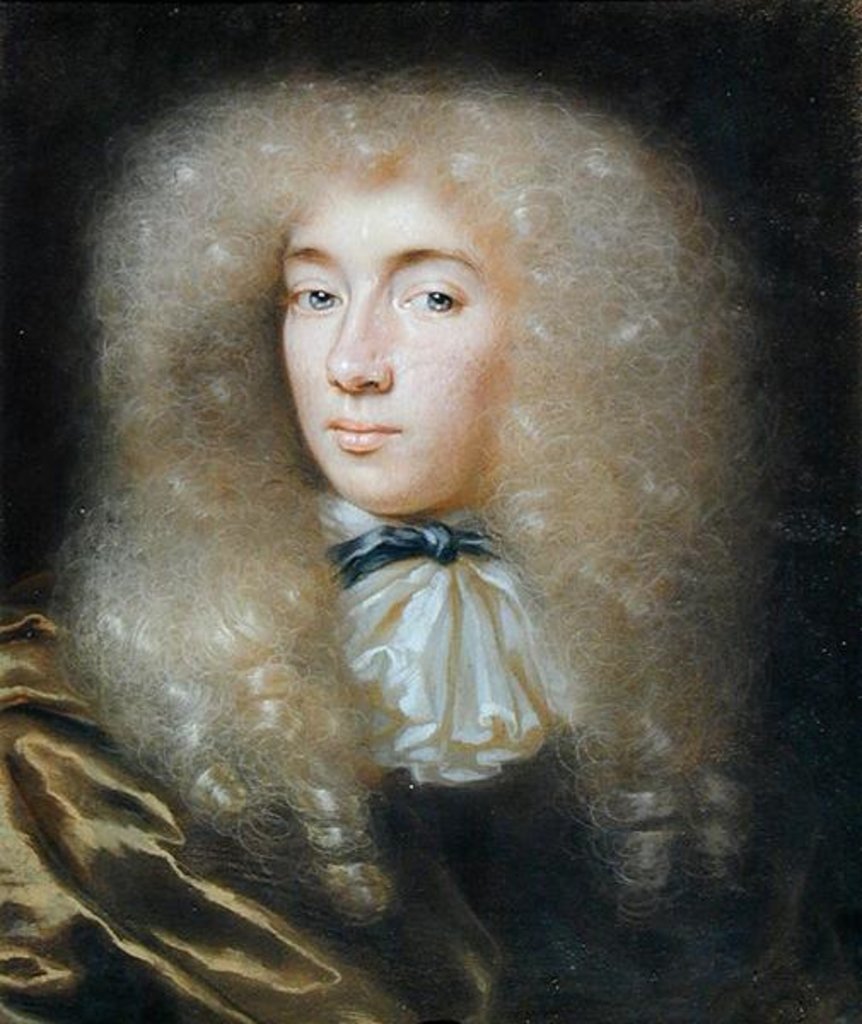 Detail of Portrait of a Nobleman by Edmund Ashfield