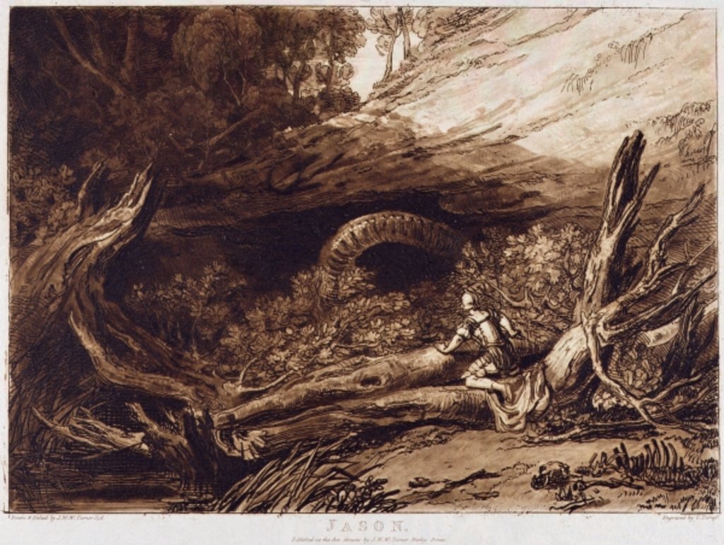 Detail of Jason by Joseph Mallord William Turner