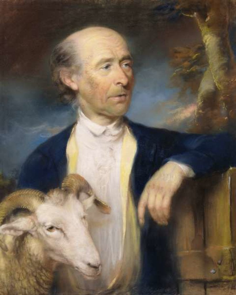 Detail of John Collins of Devizes 1799 by John Russell