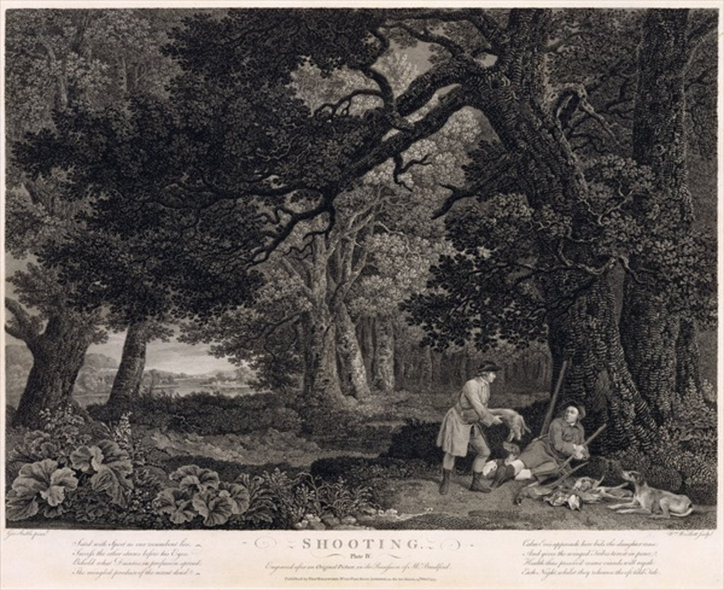 Detail of Shooting by George Stubbs