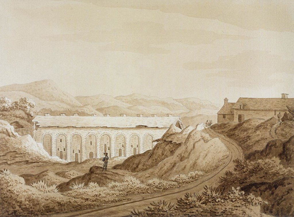 Detail of Blaenavon by Richard Colt Hoare