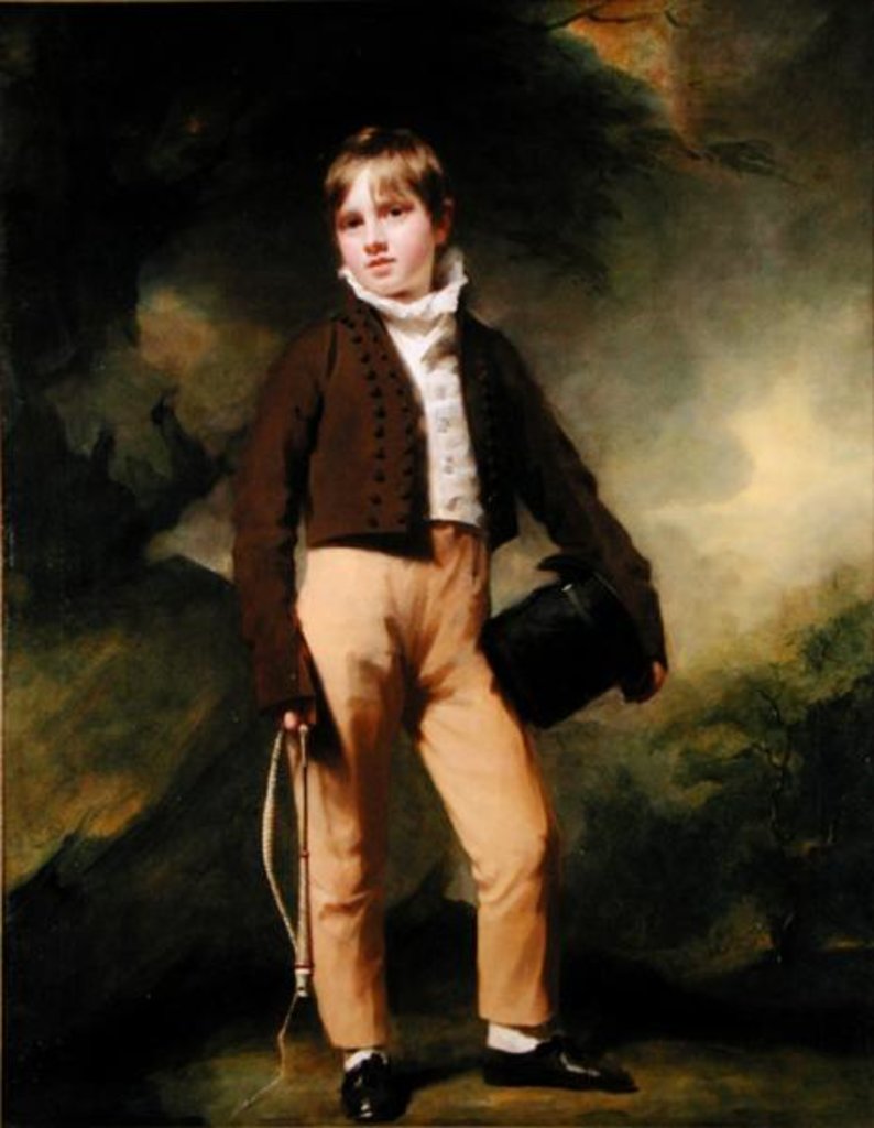 Detail of Quentin McAdam, c.1815 by Henry Raeburn