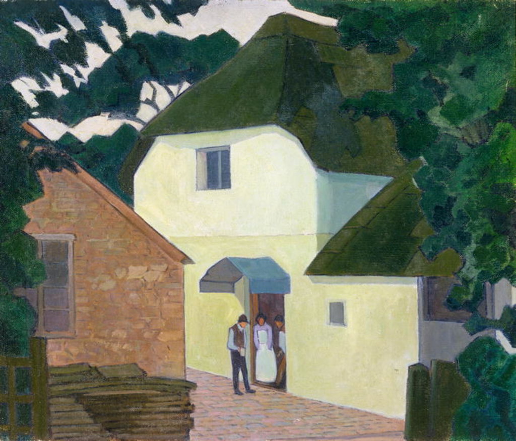 Detail of The Caller at the Mill by Robert Polhill Bevan