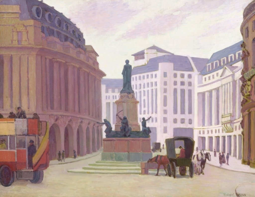 Detail of Aldwych by Robert Polhill Bevan