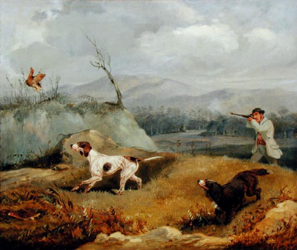 Detail of Grouse Shooting by Henry Thomas Alken