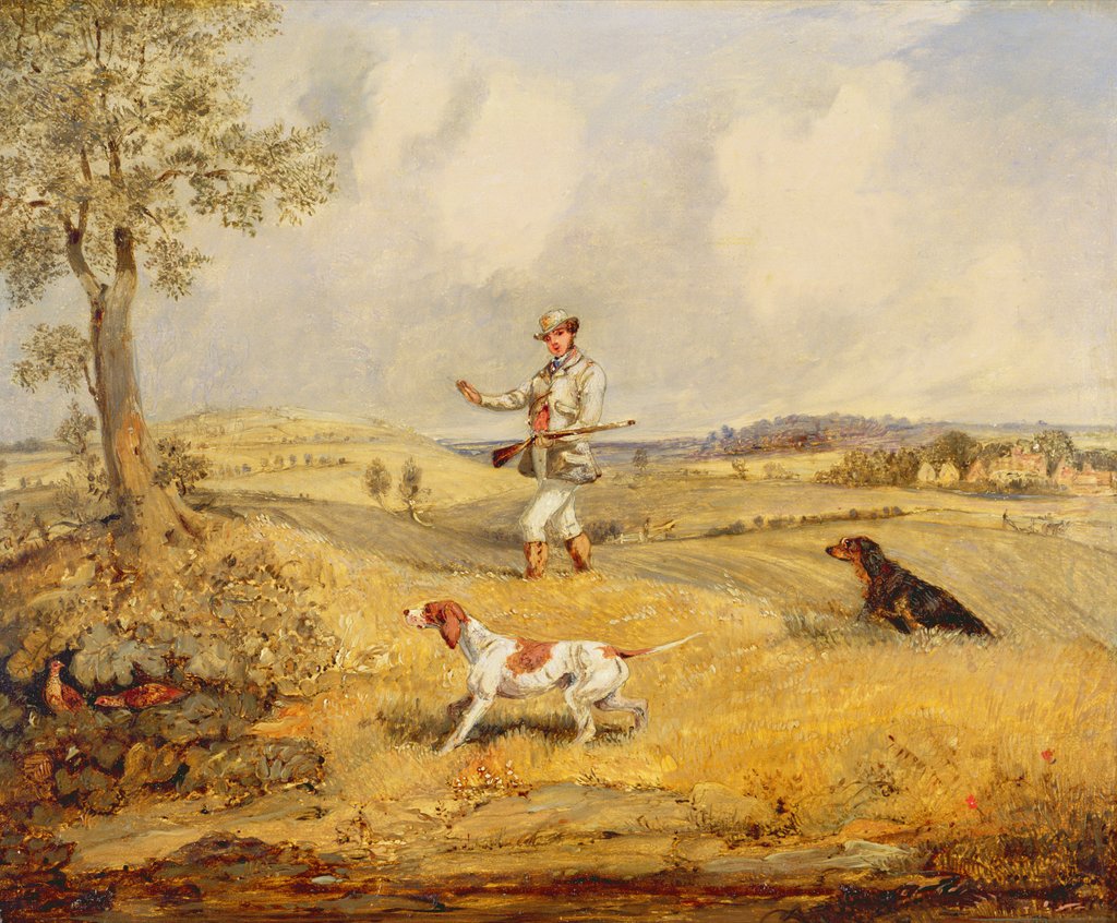 Detail of Partridge Shooting by Henry Thomas Alken