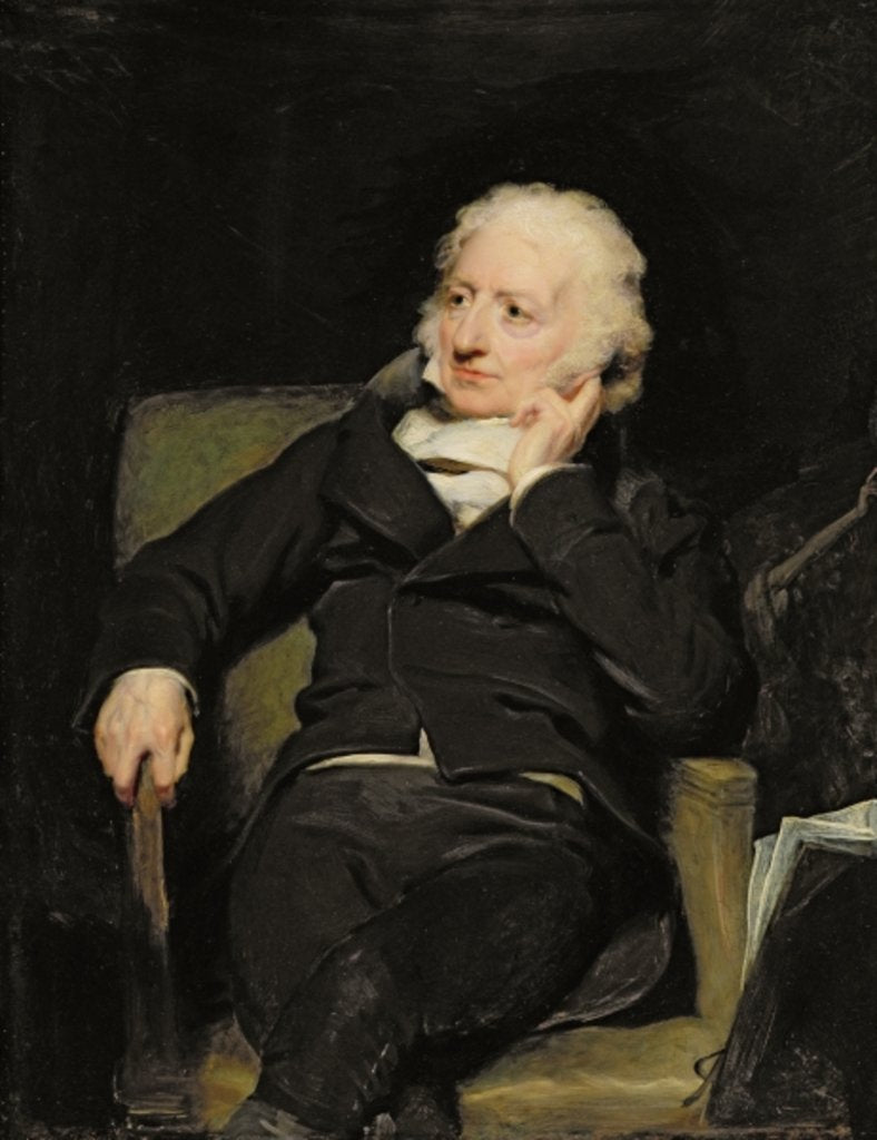 Detail of Henry Fuseli, 1817 by George Henry Harlow