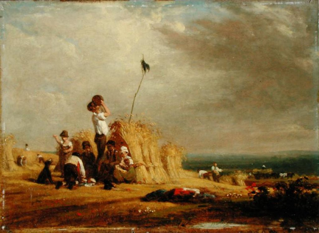 Detail of Mid-day Rest, Harvest by William Frederick Witherington