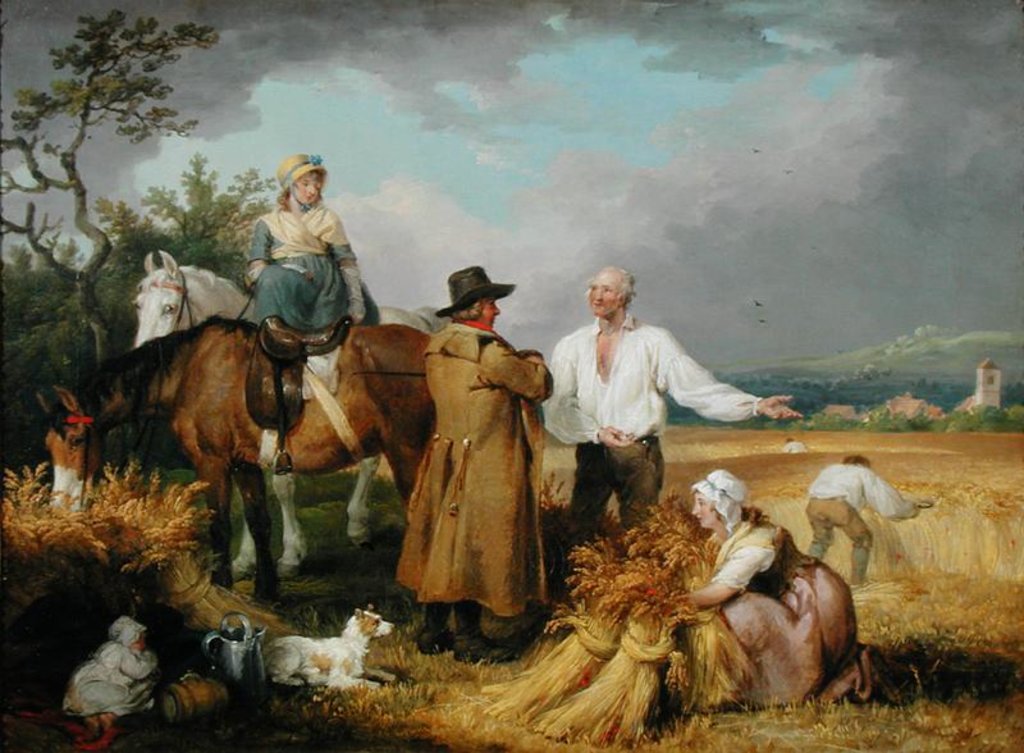 Detail of The Reapers by James Ward