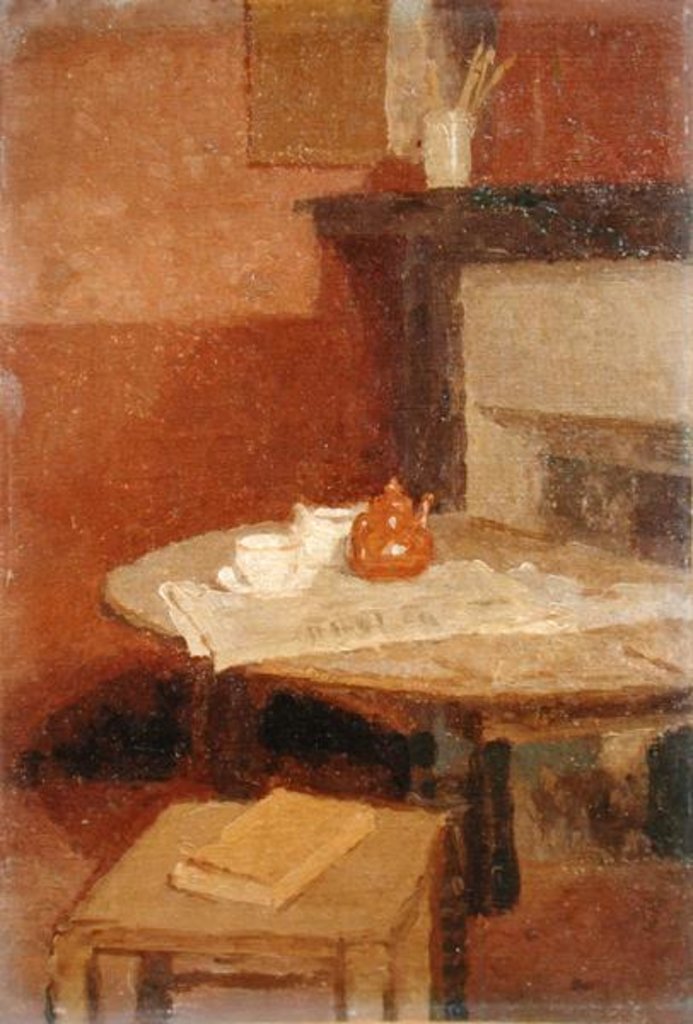 Detail of The Brown Tea Pot, 1915-16 by Gwen John