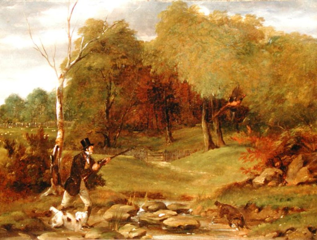 Detail of Pheasant Shooting by Edward Duncan