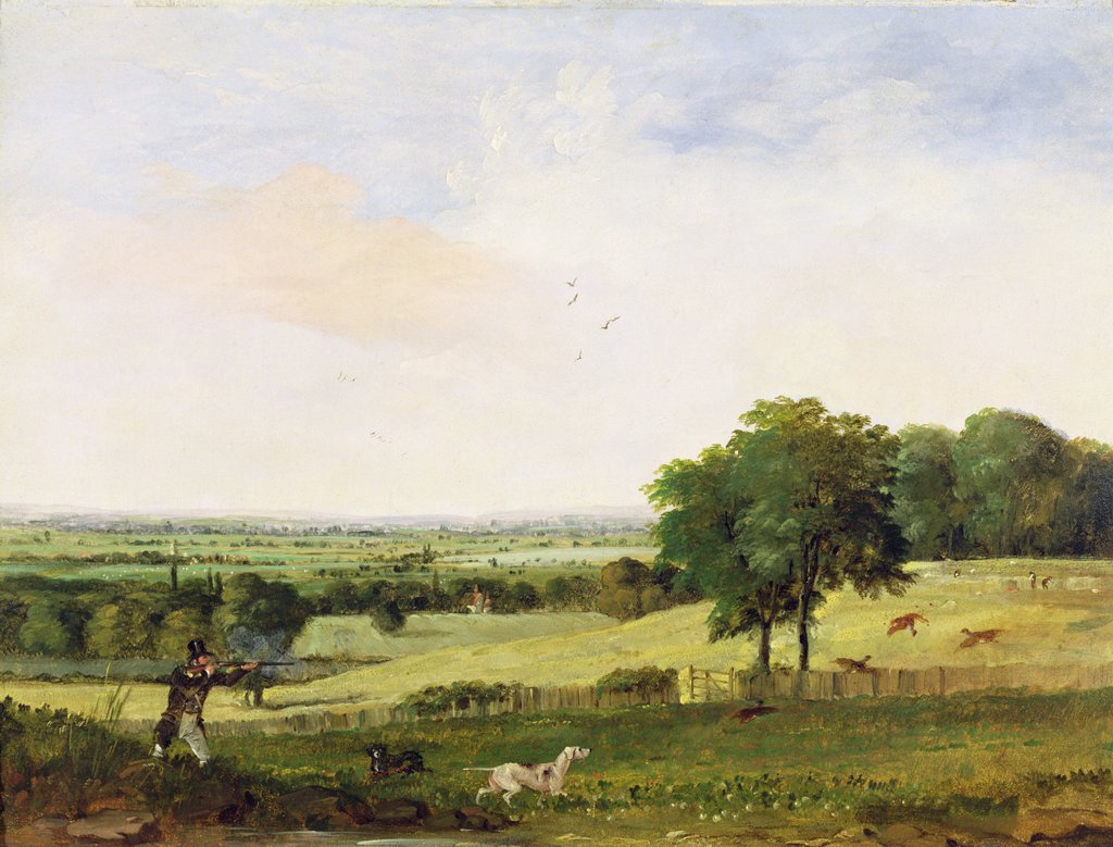 Detail of Partridge Shooting by Edward Duncan