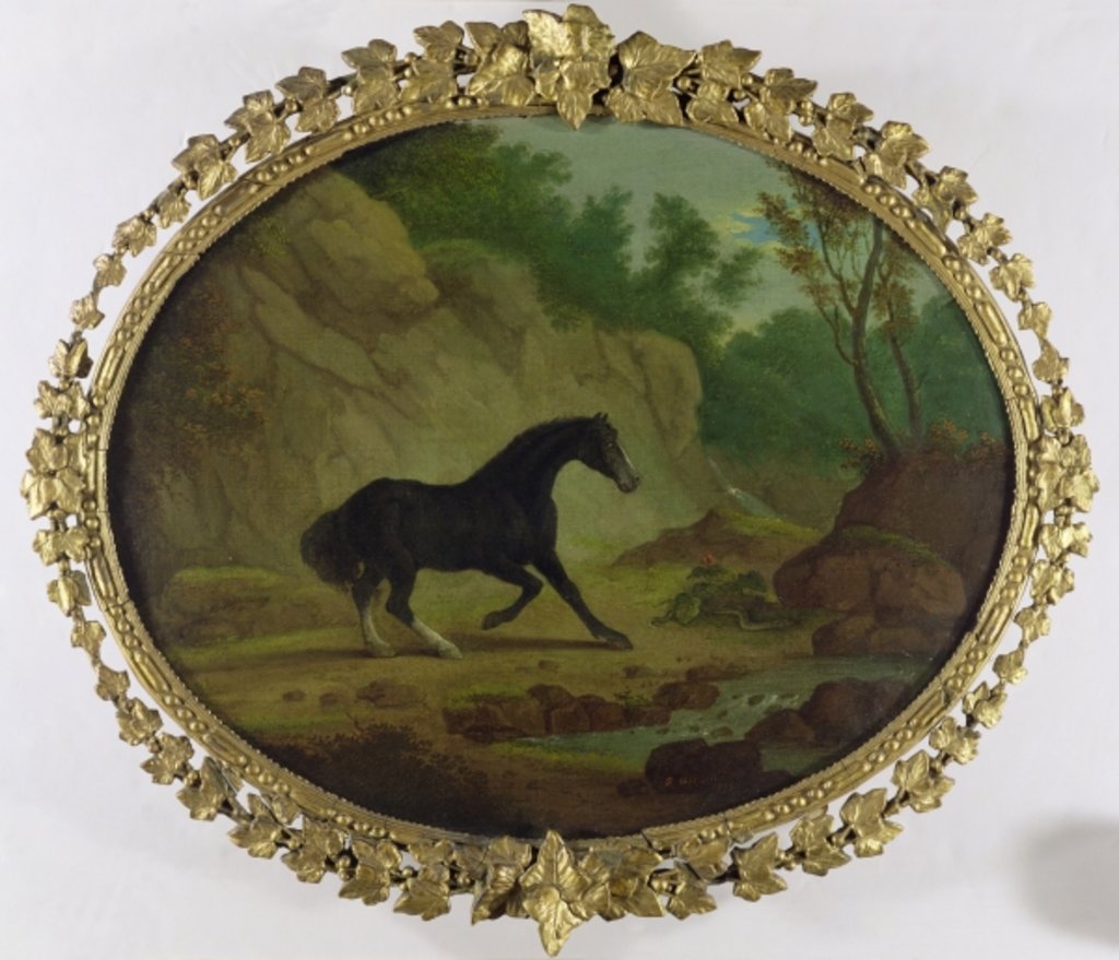 Detail of A Horse Frightened by a Snake, 1792 by Sawrey Gilpin