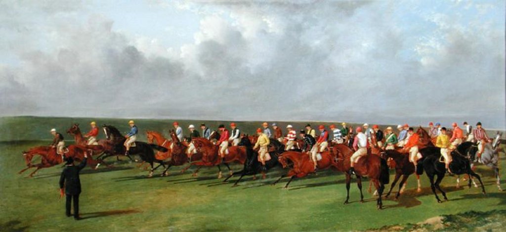 Detail of Silks and Satins of the Turf, 1865 by Benjamin Herring