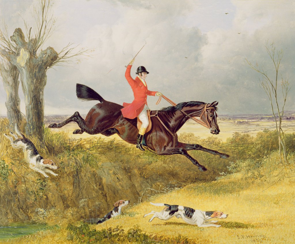 Detail of Clearing a Ditch, 1839 by John Frederick Herring Snr