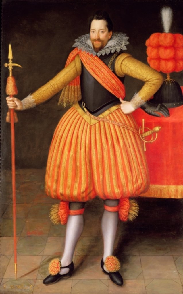 Detail of Sir Thomas Winne, c.1615 by English School