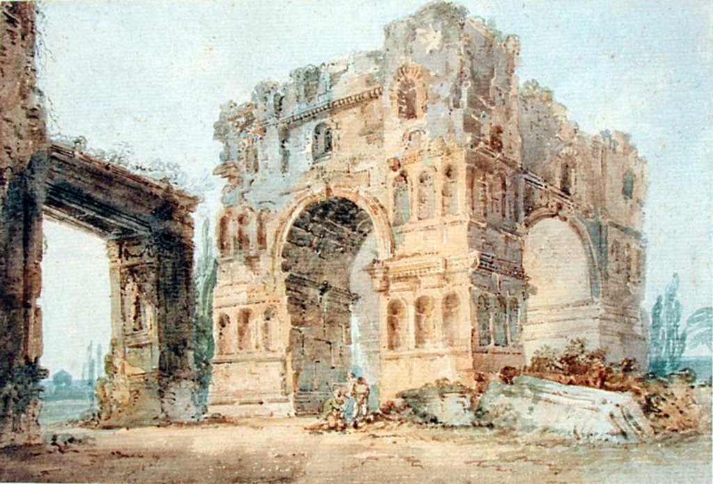 Detail of Arch of Janus, c.1798-99 by Thomas Girtin
