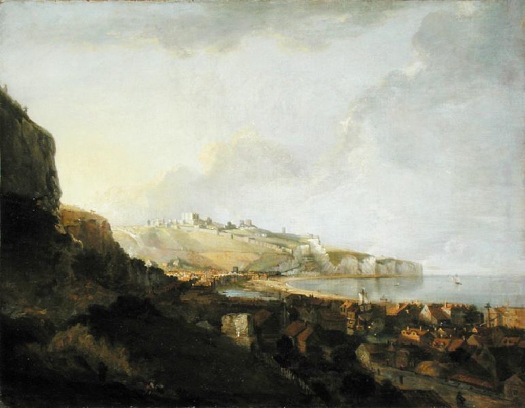 Detail of Dover, c.1746-47 by Richard Wilson