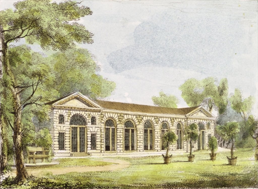 Detail of Orangery, Kew Gardens by George Ernest Papendiek