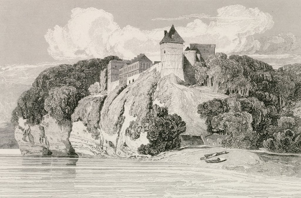 Detail of Castle at Tancarville. by John Sell Cotman