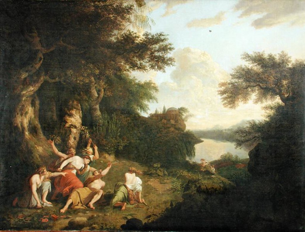 Detail of The Death of Orpheus, c.1770 by Thomas & Mortimer John Hamilton Jones