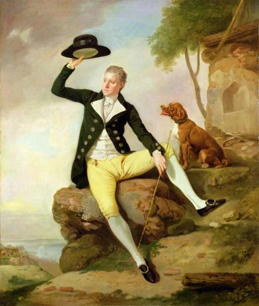 Detail of Patrick Heatly, c.1783-87 by Johann Zoffany