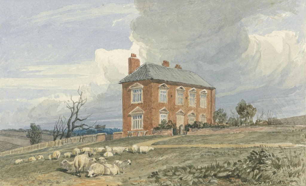 Detail of Irmingland Hall, Norfolk by Miles Edmund Cotman
