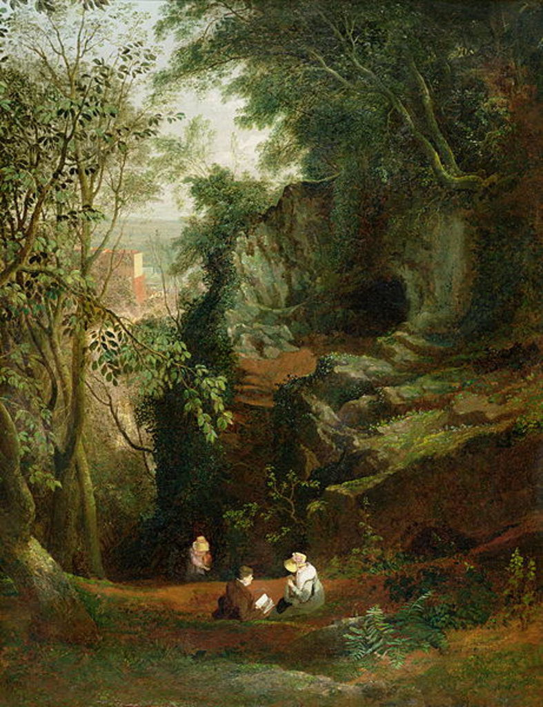Detail of Landscape near Clifton, c.1822-23 by Francis Danby