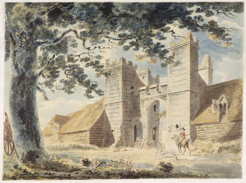 Detail of Dent de Lion, Margate, c.1791 by Joseph Mallord William Turner