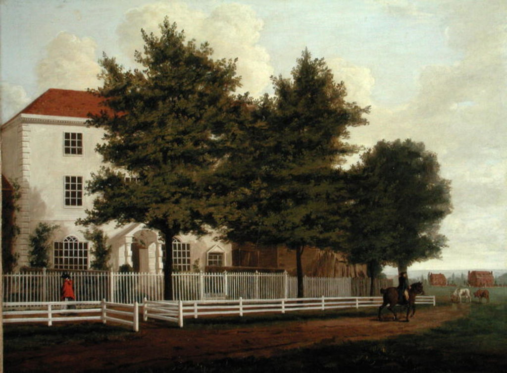 Detail of House on a Common, c.1770-80 by William Marlow