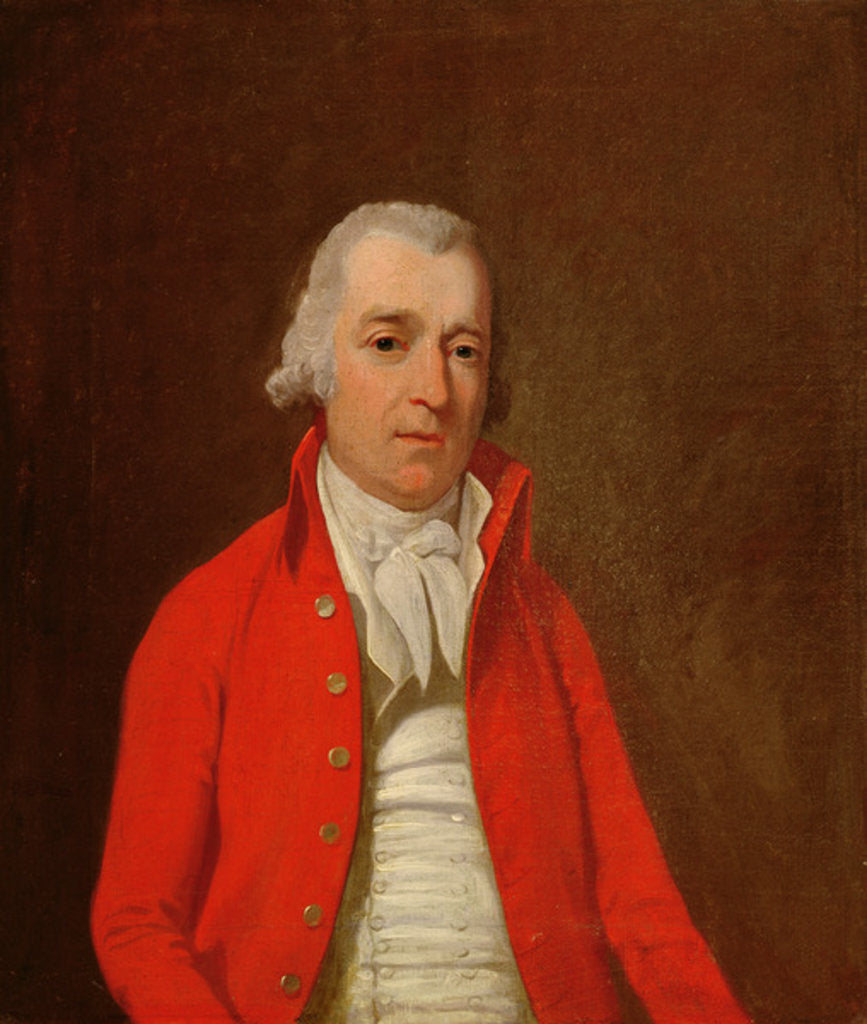 Detail of An Unknown Man by Francis Wheatley