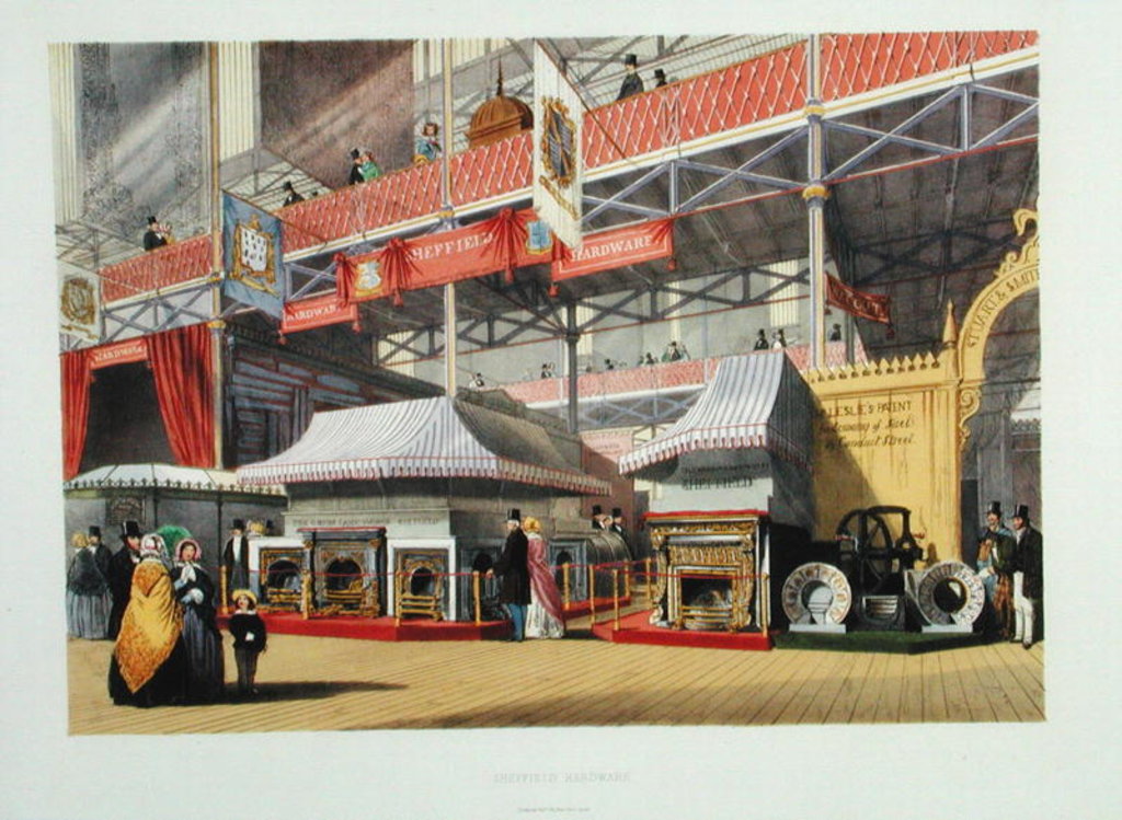 Detail of Sheffield Hardware by English School