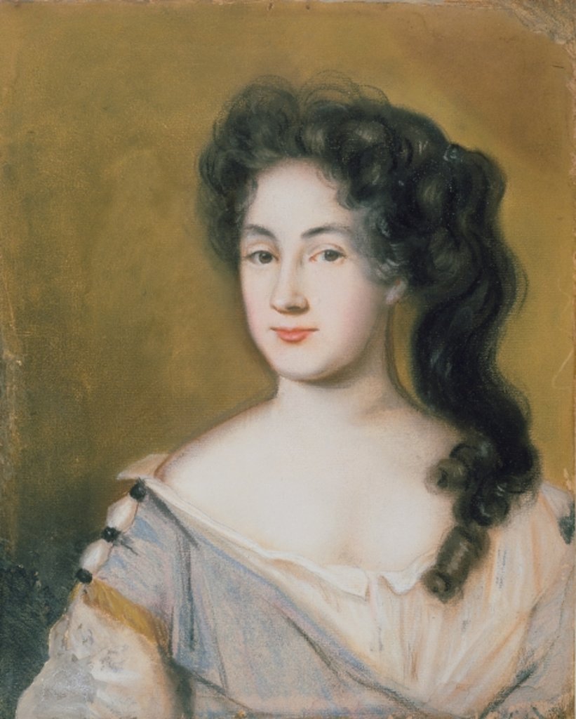 Detail of Portrait of a Lady by English School