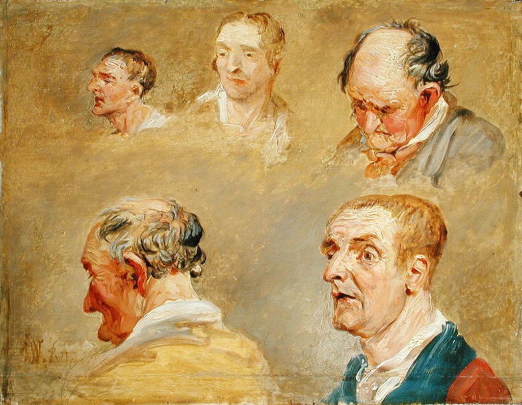 Detail of Studies of Jacky Turner and the Reverend Charles Hope's Gardener, c.1800-15 by James Ward