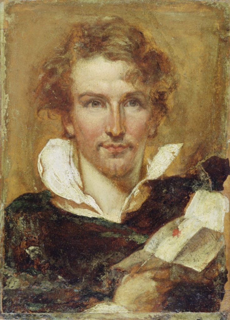 Detail of Self Portrait, 1823 by William Etty