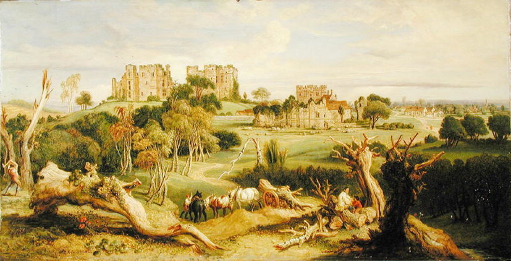 Detail of Kenilworth Castle, Warwickshire, 1840 by James Ward