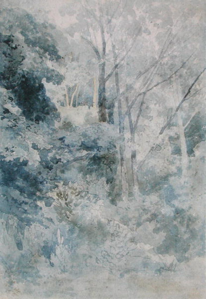 Detail of In Rokeby Park, c.1805 by John Sell Cotman