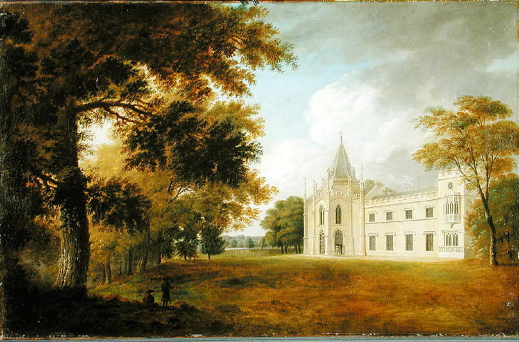 Detail of Lee Priory, Kent, c.1800 by English School
